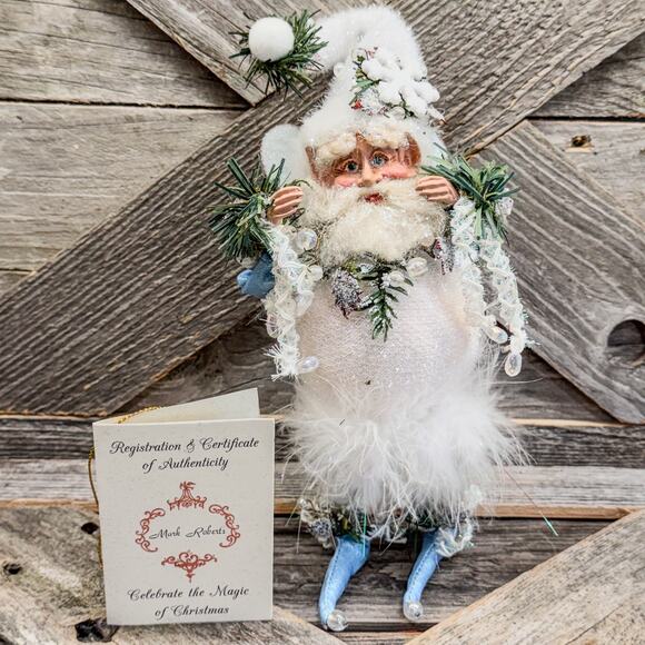 Vintage Mark Roberts, Limited Edition Snow Ball Fairy #51-56556, w/ Box, 10"H - Picture 2 of 9